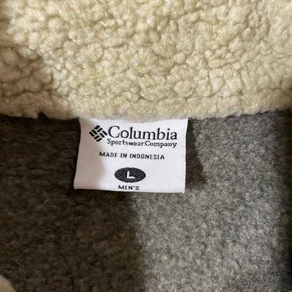Columbia Fleeced Lined Sweater Large (JS) - Picture 7 of 11